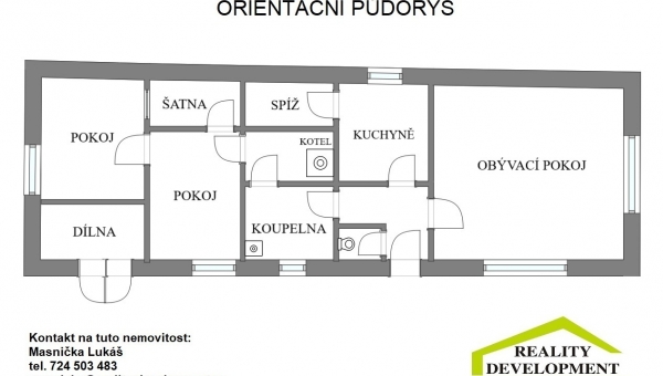 Na prodej Rodinný dům Smržov u rybníka Dvořiště