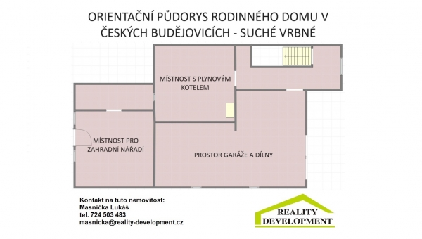 PRODÁNO - Na prodej rodinný dům 3+1 s garáží a bazénem v Českých Budějovicích