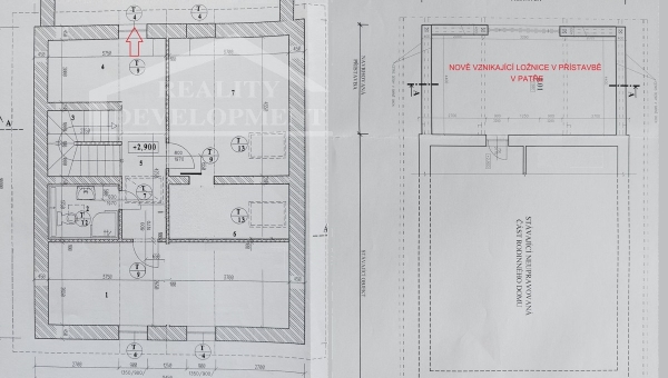 Na prodej rodinný dům 5+1 Lišov u Českých Budějovic